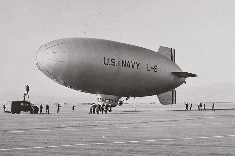 Ghost Blimp: U.S. Navy L-8