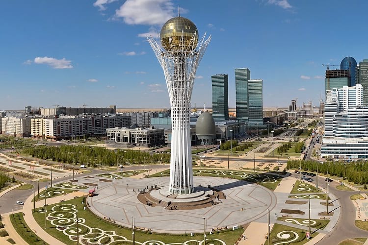 Astana downtown.