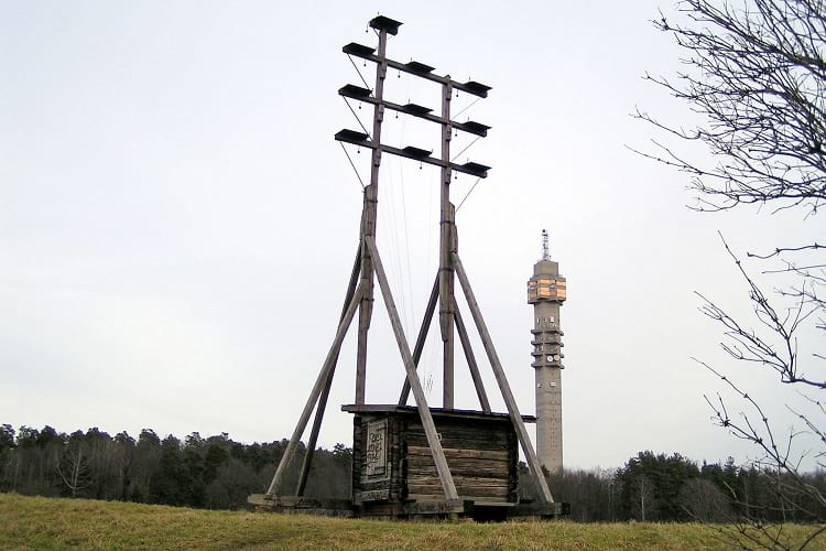 Optical telegraph in Stockholm