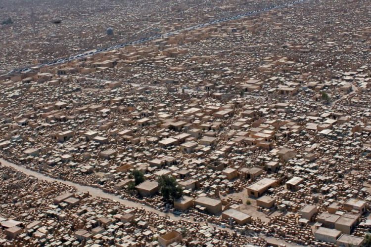 Aerial photo of Wadi-us-Salaam